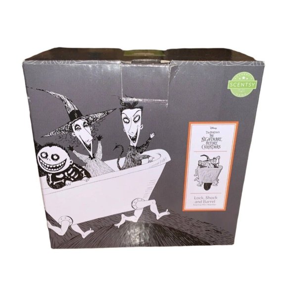 Scentsy Accents Scentsy Nightmare Before Christmas Lock Shock